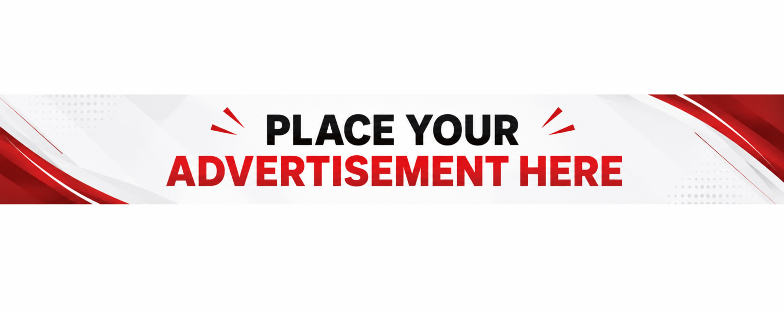 Modern Red and White Advertisement Banner lawandargument.com